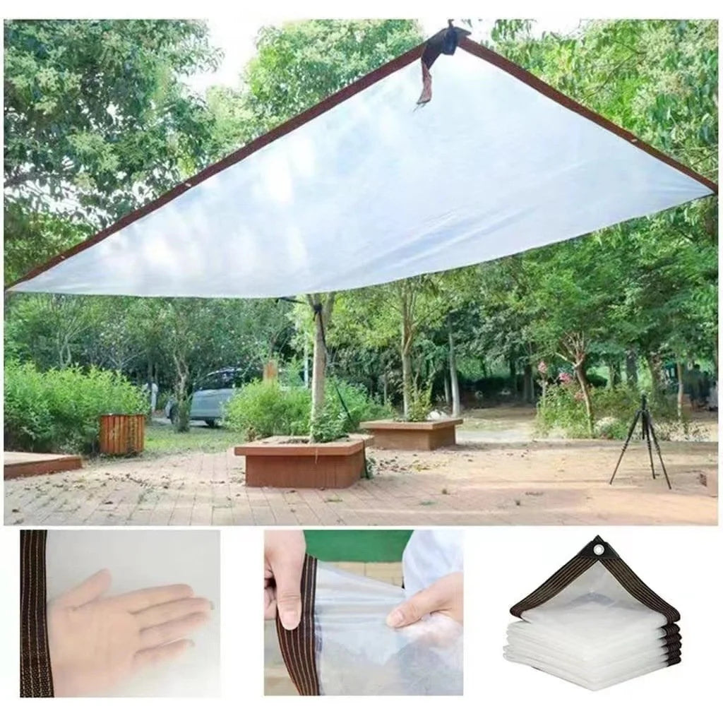Purpose-Built Heavy-Duty PVC Tarp - Weatherproof Clear Waterproof