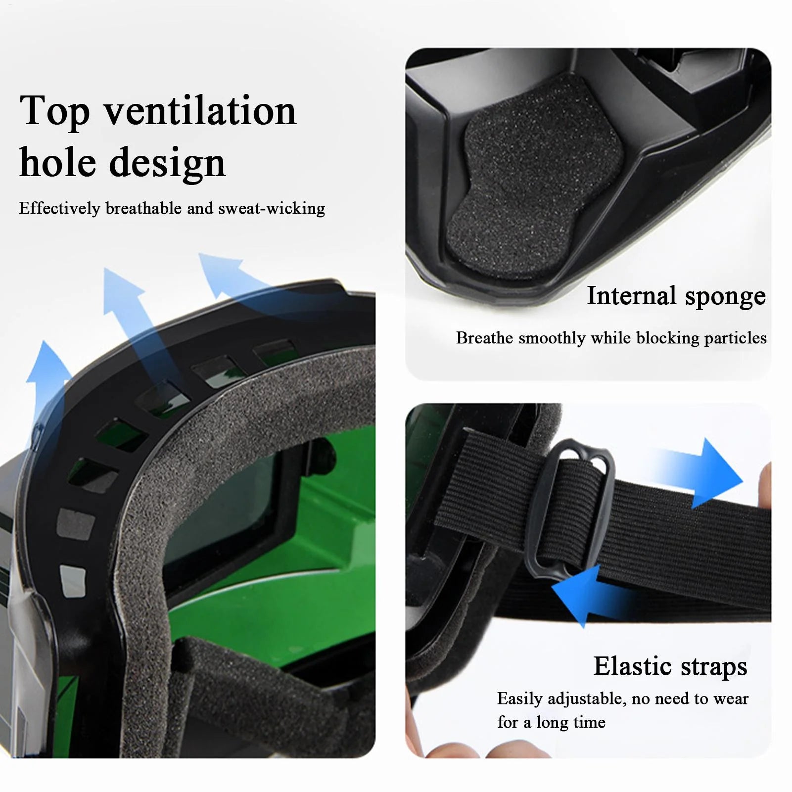 Auto-Darkening Full-Face Welding Helmet for MIG, TIG, and Arc