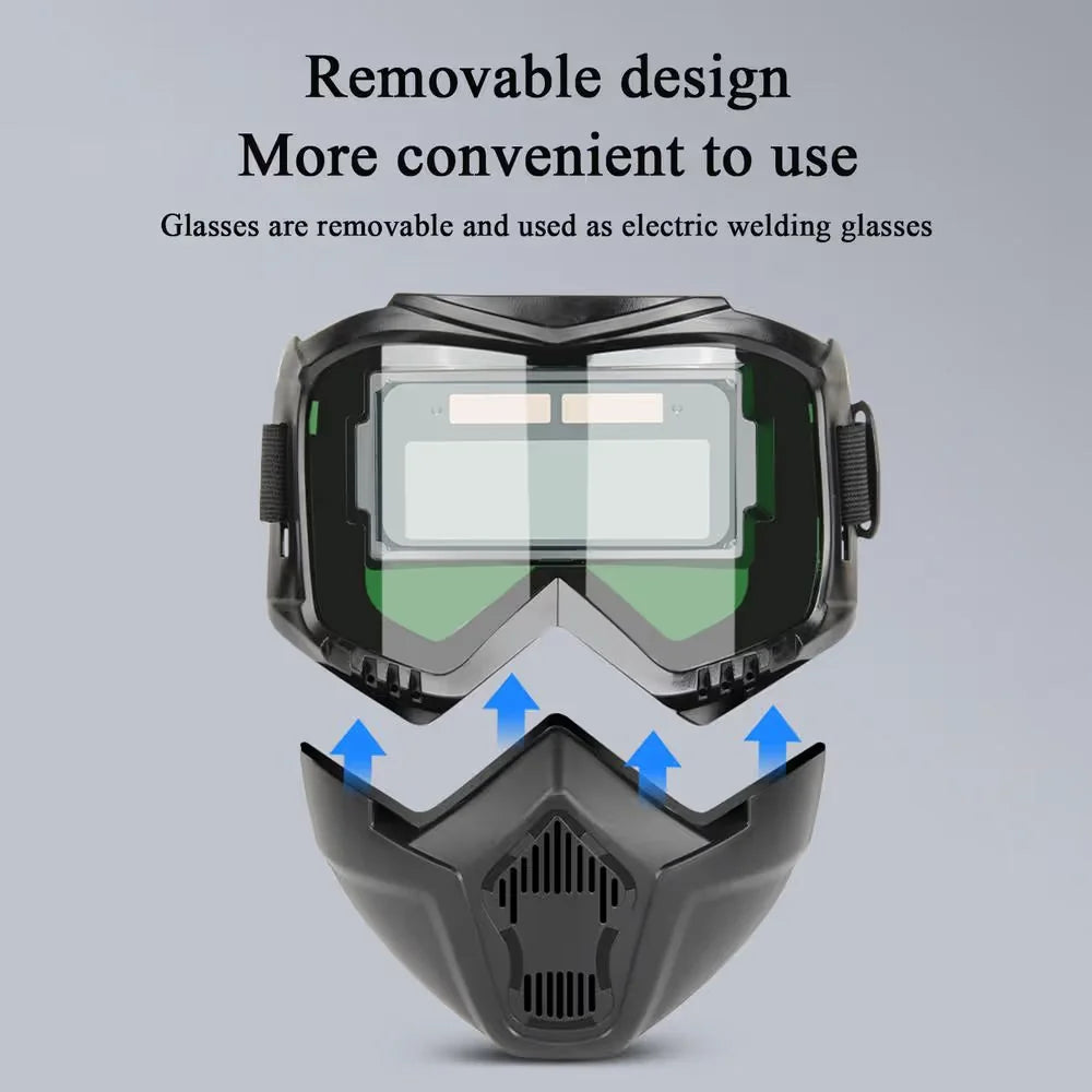 Workshop-Ready Auto-Darkening Welding Helmet for Precise Repairs