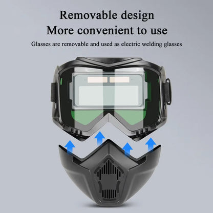 Workshop-Ready Auto-Darkening Welding Helmet for Precise Repairs