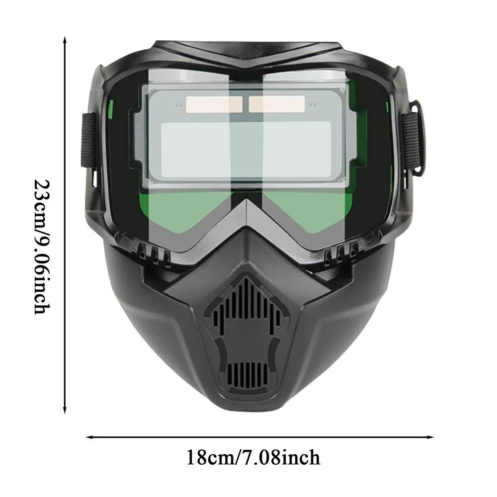 Workshop-Ready Auto-Darkening Welding Helmet for Precise Repairs