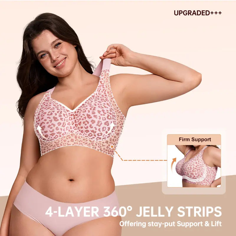 ComfortFit Wireless Padded Push-Up Bra