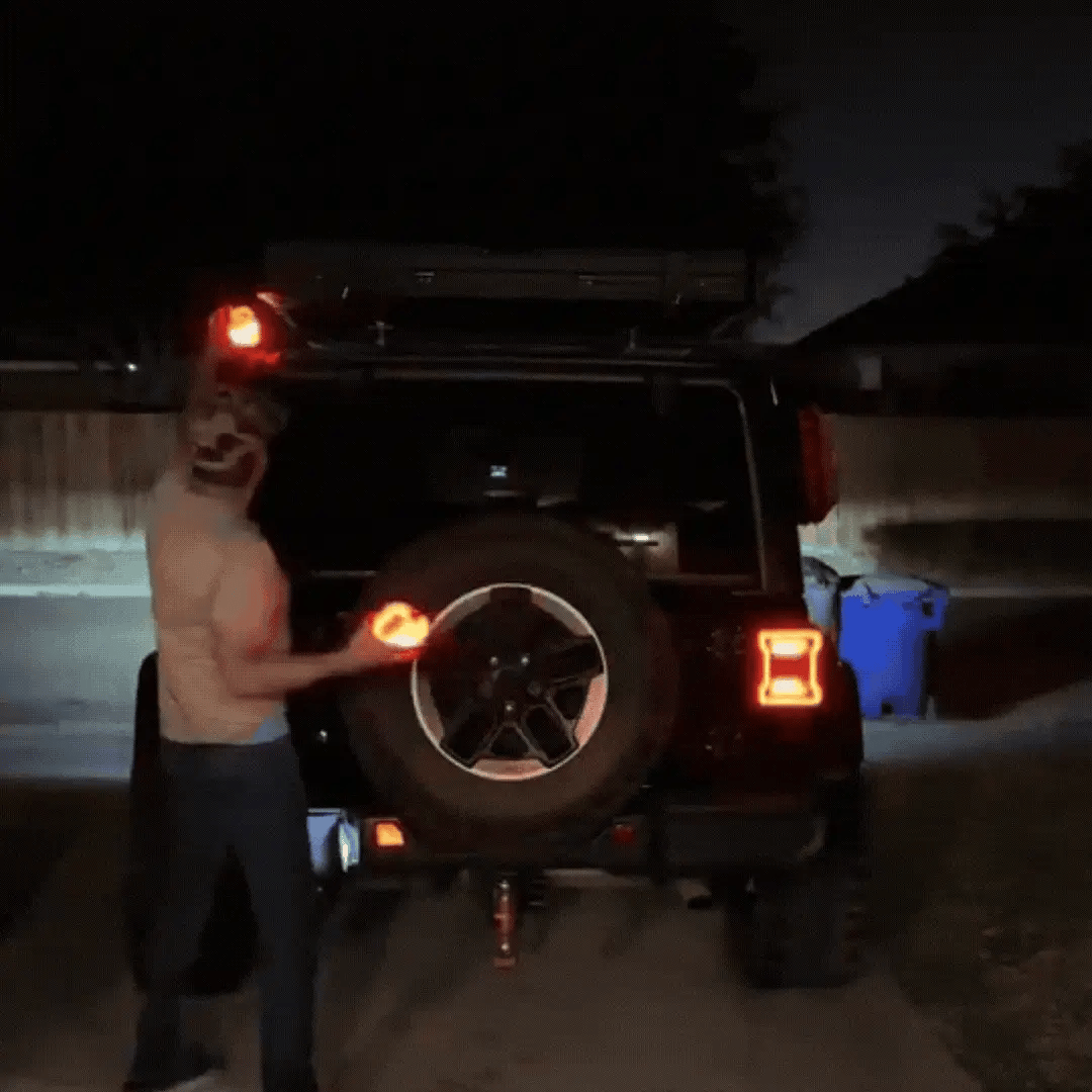 Vehicle-Ready CAR LED TRAILER LIGHTS for Garage Use