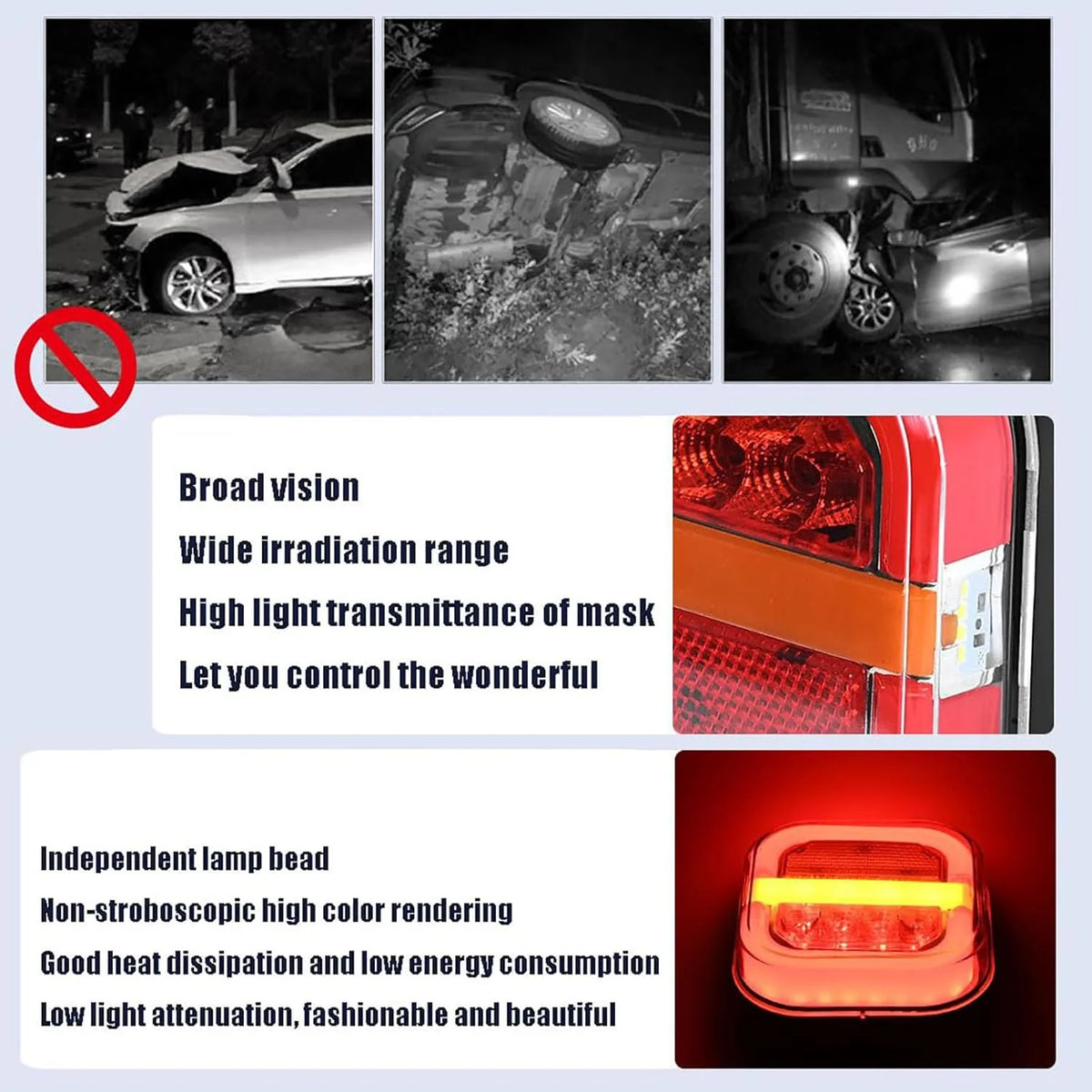 Vehicle-Ready CAR LED TRAILER LIGHTS for Garage Use