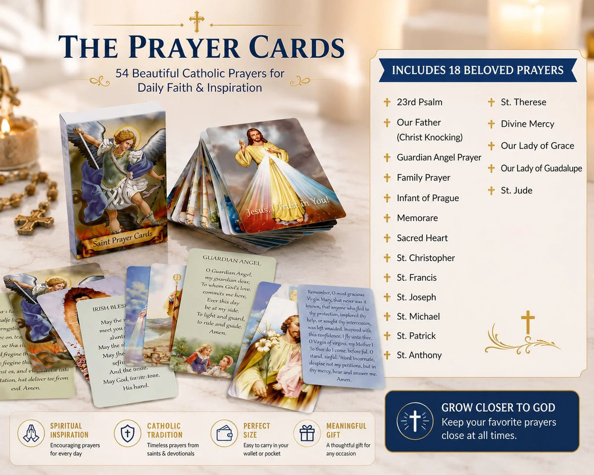 Vehicle-Ready Catholic Faux – Snap Closure for Practical Car Use