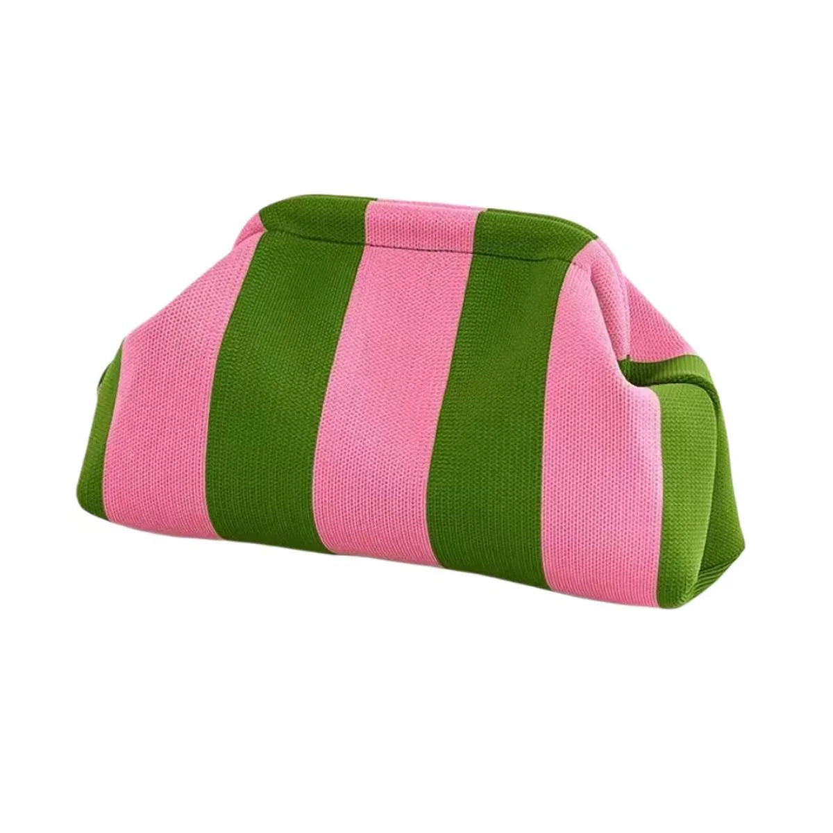 Space-Saving Women's Striped Cloud Handbag – Your New Go-To for Every