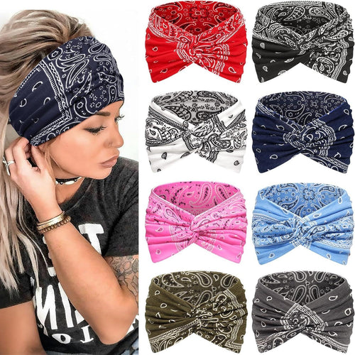 Comfort-Focused Womens Styling – Printed Headband for Everyday Wear