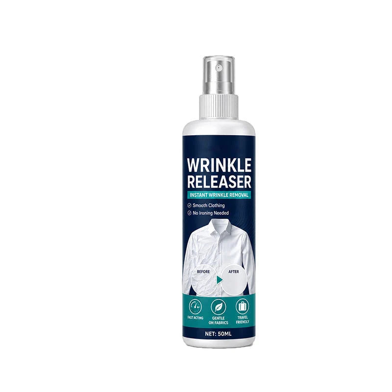 Purpose-Built Instant wrinkle release – no iron, travel-ready