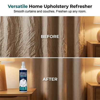 Purpose-Built Instant wrinkle release – no iron, travel-ready
