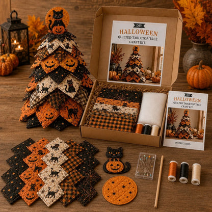 Hands-On DIY Quilted Fabric Tree Kit for Creative Play