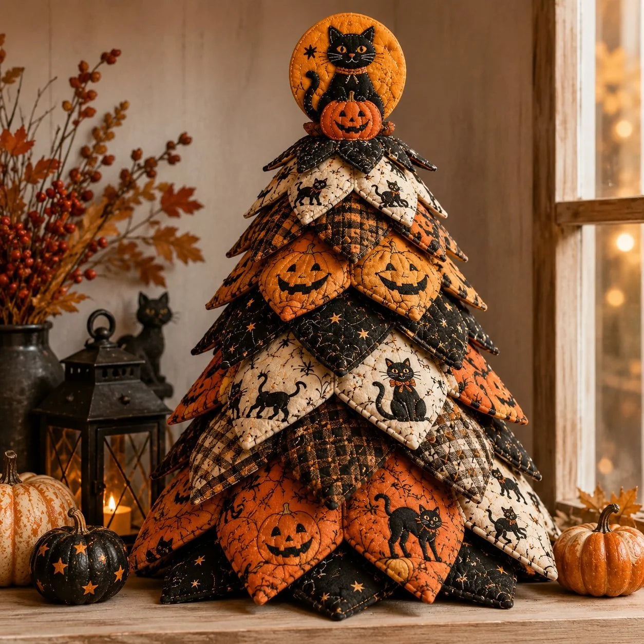 Hands-On DIY Quilted Fabric Tree Kit for Creative Play