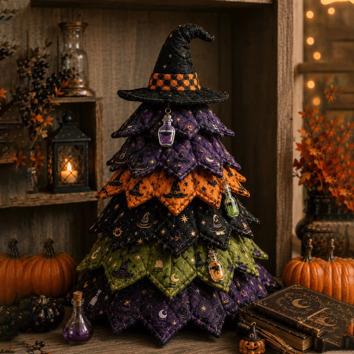 Hands-On DIY Quilted Fabric Tree Kit for Creative Play