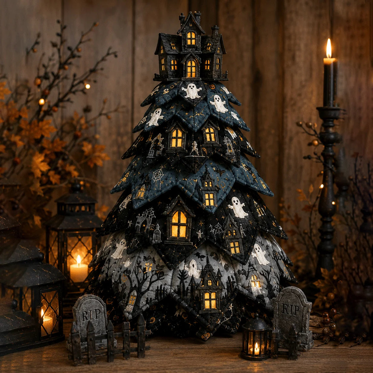 Hands-On DIY Quilted Fabric Tree Kit for Creative Play