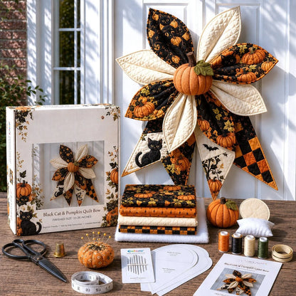 Hands-On Large Patchwork Bow Sewing Kit for Creative Play