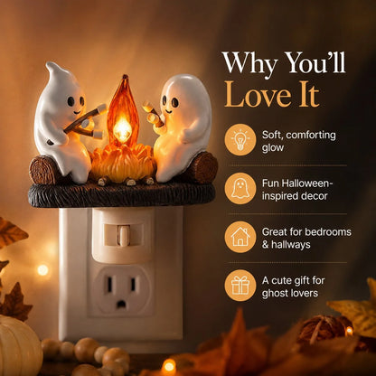 Decorative Plug In the Cutest Glow – Adorable Ghost Outlet Night