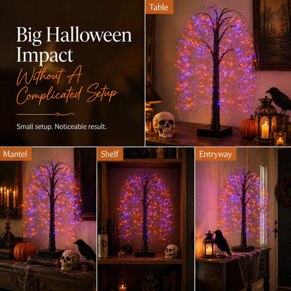 Decorative Spooky Tree Light for Focused Lighting