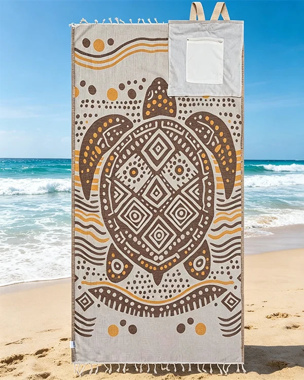Sand Cloud 2-in-1 Turkish Cotton Towel Backpack