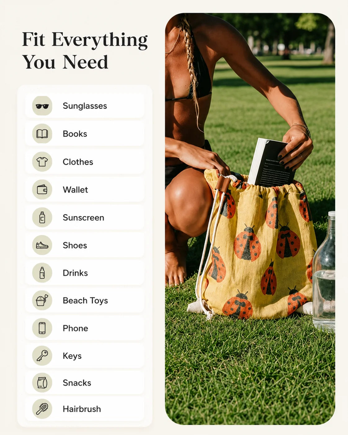 Sand Cloud 2-in-1 Turkish Cotton Towel Backpack