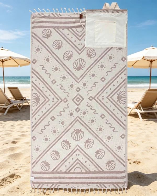 Sand Cloud 2-in-1 Turkish Cotton Towel Backpack