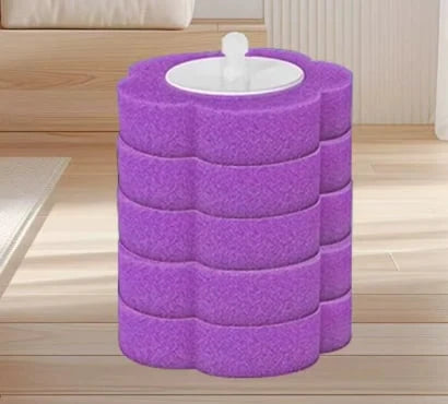 Hands-On Toilet Scrubber Kit with Self-Cleaning Disposable Pads – No