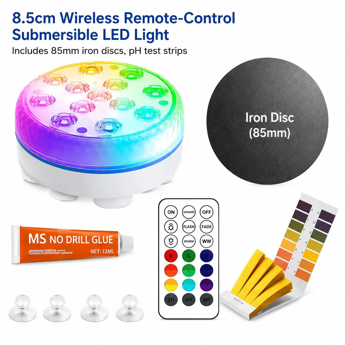 Decorative Light Up Your Pool Nights – Magnetic Waterproof LED Lights