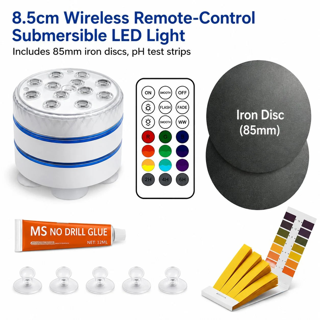 Decorative Light Up Your Pool Nights – Magnetic Waterproof LED Lights