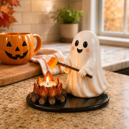 Decorative Campfire Tealight Holder for Focused Lighting