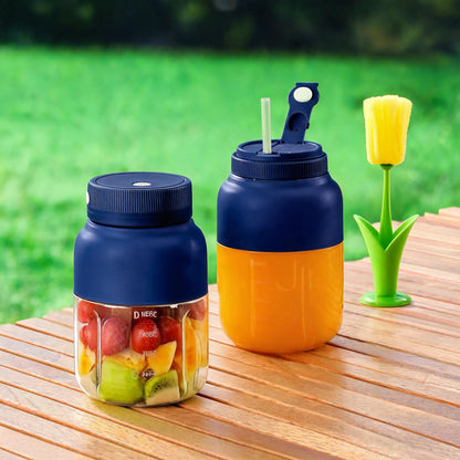 Practical 1300ml Self-Cleaning Portable Juicer Cup for Kitchen Prep