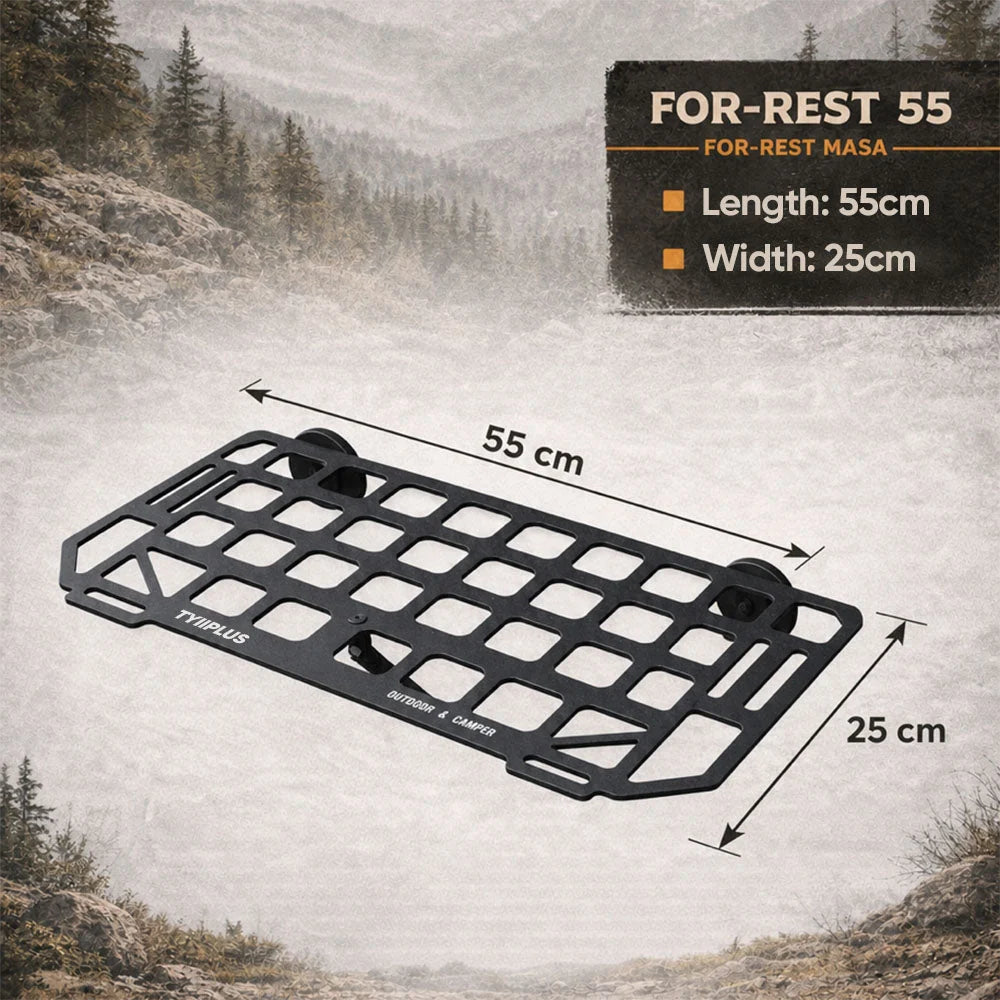 Vehicle-Ready Heavy-Duty Magnetic Vehicle Side Table – Portable Grid