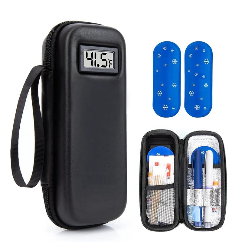 Purpose-Built Nsulin Cooler – Temperature Display for Everyday Use