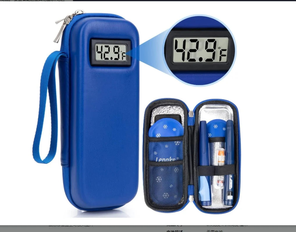 Purpose-Built Nsulin Cooler – Temperature Display for Everyday Use
