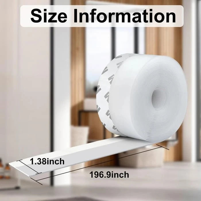 Space-Saving Weather Stripping Door Seal Strip (5M/16.4FT) – Protects