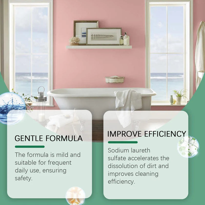 Easy-Care Molecular-Level Cleaning Tech Oxalic Acid Bathroom Cleaner