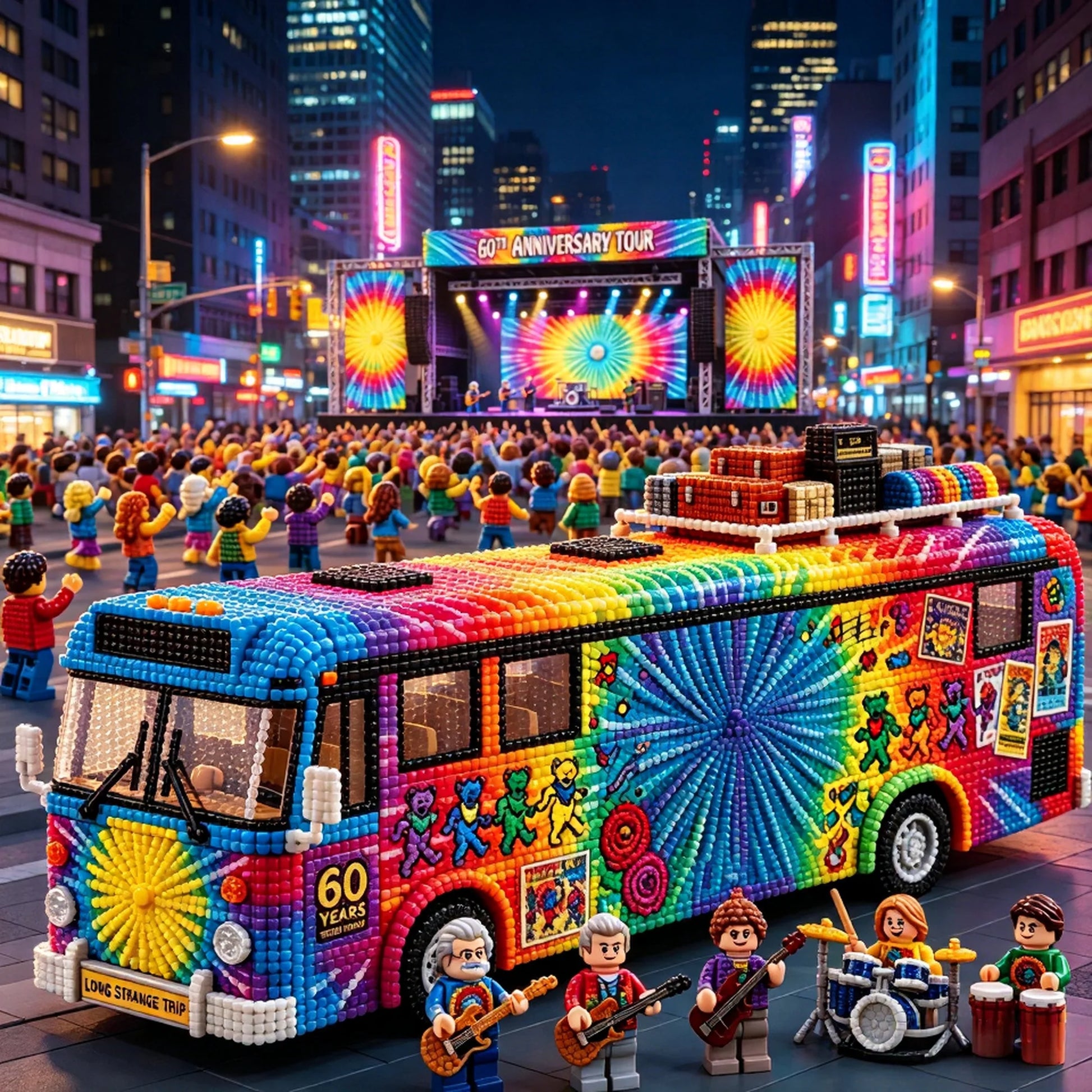 Hands-On Deadhead Tour Psychedelic – Craft Set for Creative Play