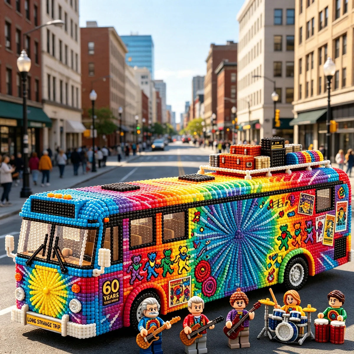Hands-On Deadhead Tour Psychedelic – Craft Set for Creative Play