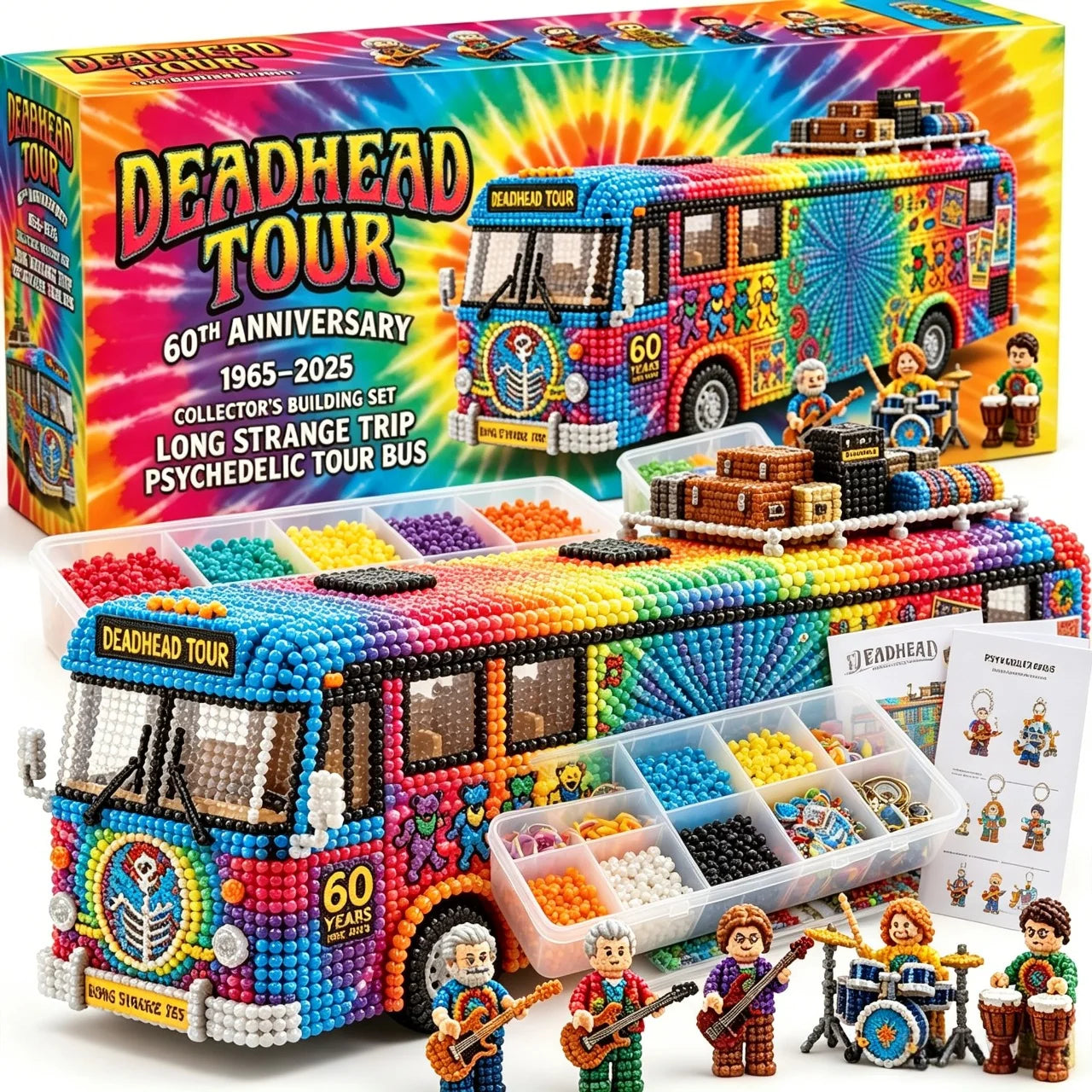 Hands-On Deadhead Tour Psychedelic – Craft Set for Creative Play