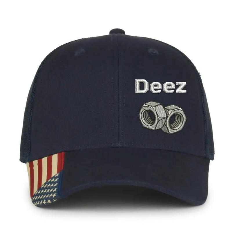 Deez Nuts Embroidered Adjustable Trucker Hat