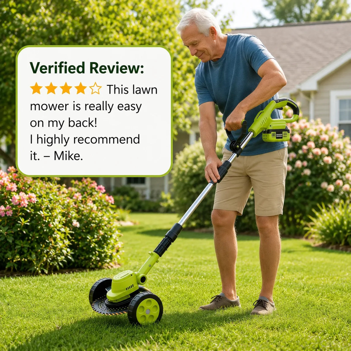 Distinctive 21V 3-in-1 Cordless String Trimmer, Edger & Mini M – 21V 3