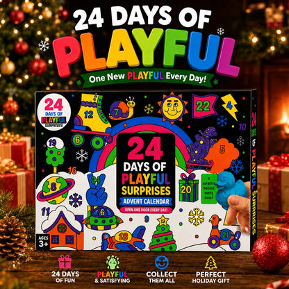 24-Day Squishy Advent Calendar with a Daily Surprise