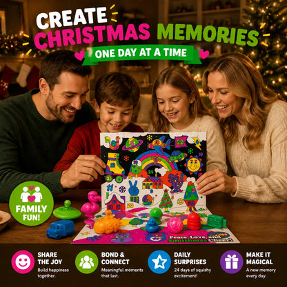 24-Day Squishy Advent Calendar with a Daily Surprise