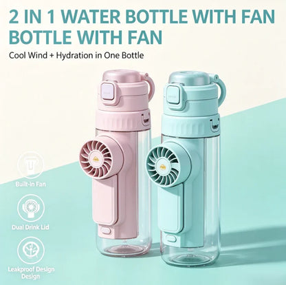 Purpose-Built 2 in 1 Portable Detachable Fan Water