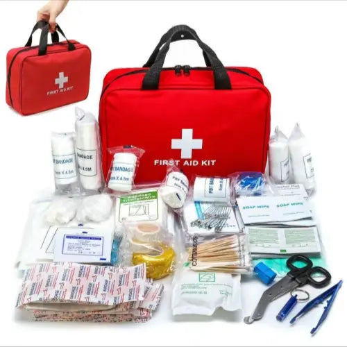 Vehicle-Ready 330 Piece Waterproof Compact First Aid Kit