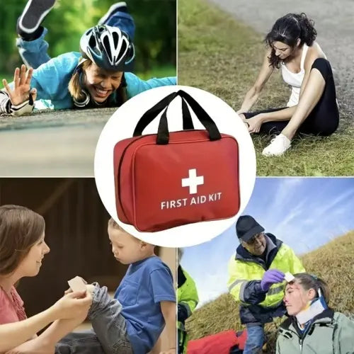Vehicle-Ready 330 Piece Waterproof Compact First Aid Kit
