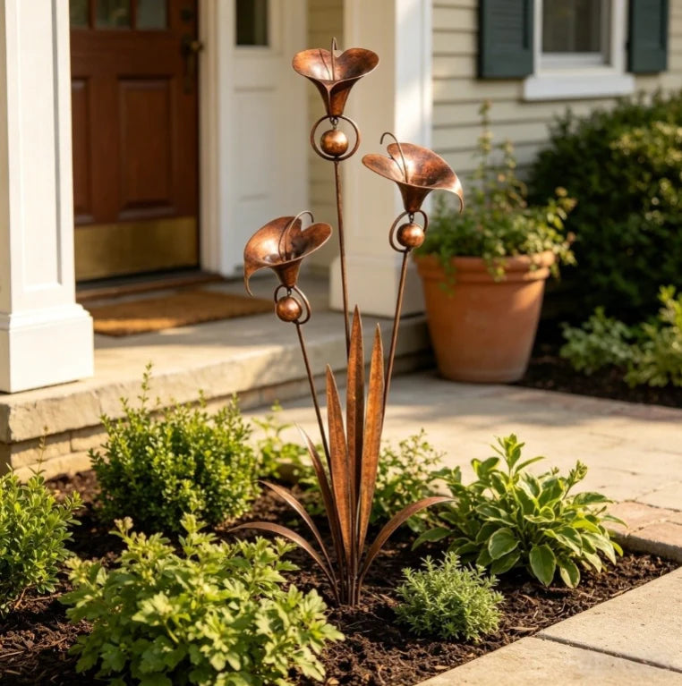 Outdoor-Ready Copper Calla Lily – Flower Lovers for Garden Display