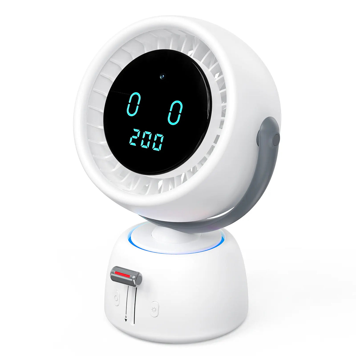 Purpose-Built AI Human Tracking Smart Fan Stepless Sliding Adjustment
