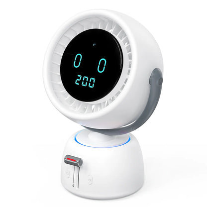 Purpose-Built AI Human Tracking Smart Fan Stepless Sliding Adjustment