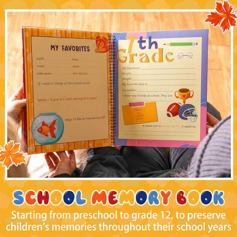 Purpose-Built All-Grade School Memory Album – Record Every Kid’s