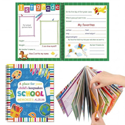 Purpose-Built All-Grade School Memory Album – Record Every Kid’s