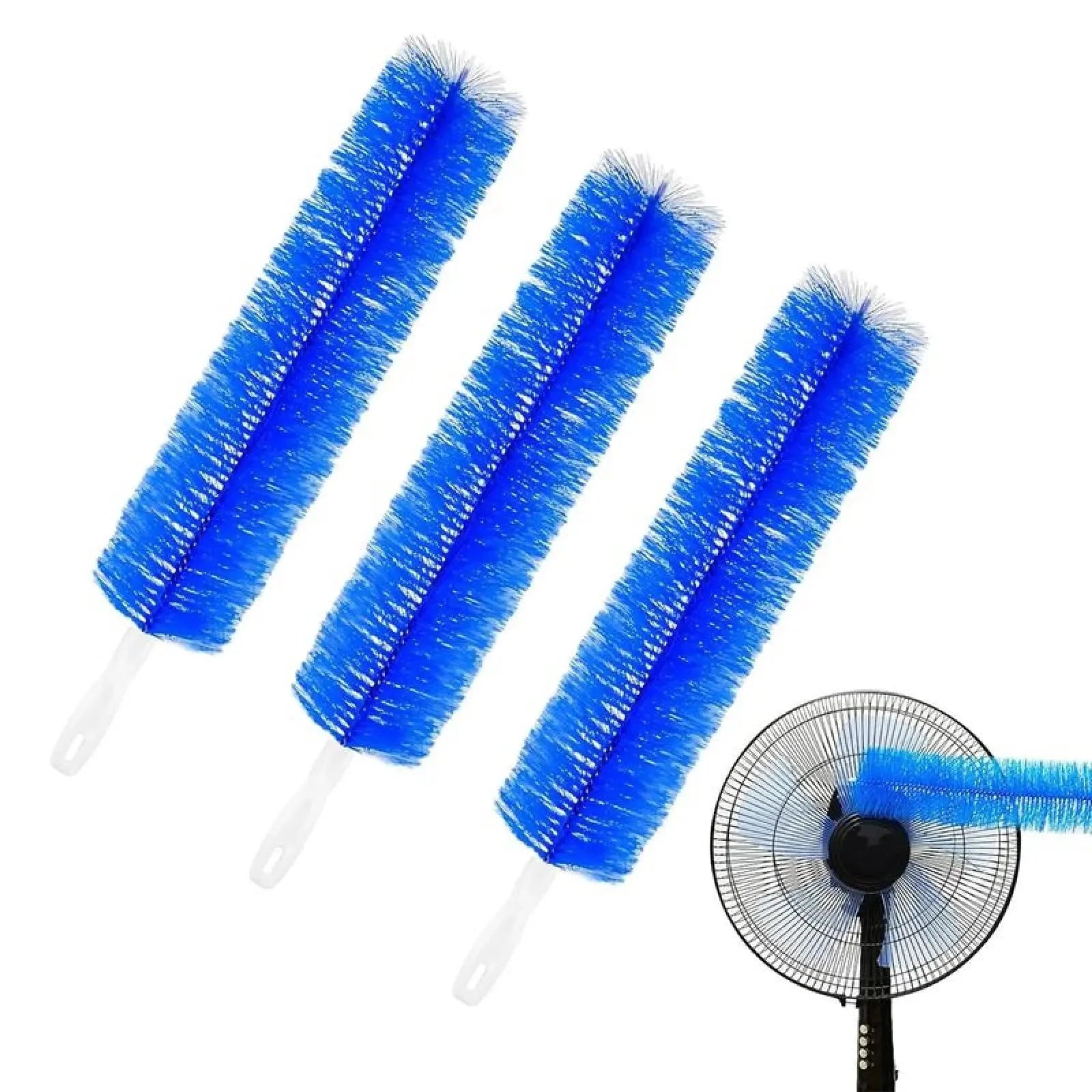 Purpose-Built Bendable Microfiber Head,Reusable Dust
