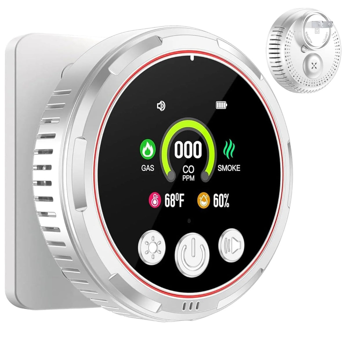 Multi-Function Air Quality Monitor & Smoke Detector